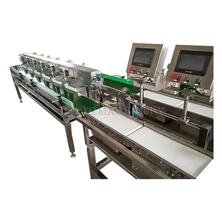 weight sorting machine for fish