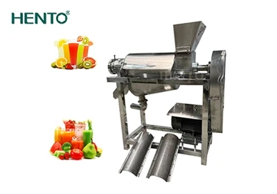 Confronto tra lo spremiagrumi industriale e l'estrattore di succo a vite